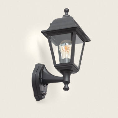 Image of Edit Coastal Sennen Outdoor Lantern Wall Light with Dusk to Dawn Sensor