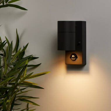 Image of Edit Stone Outdoor Wall Light with PIR Sensor