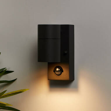Image of Edit Stone Outdoor Wall Light with PIR Sensor