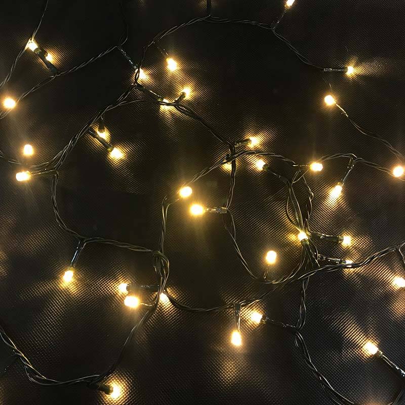 Image of Easyfit 12V Garden Lights - 12M Warm White LED String Lights