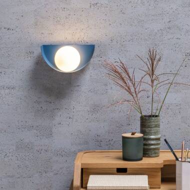Image of Lucide Benni Flush Wall Light