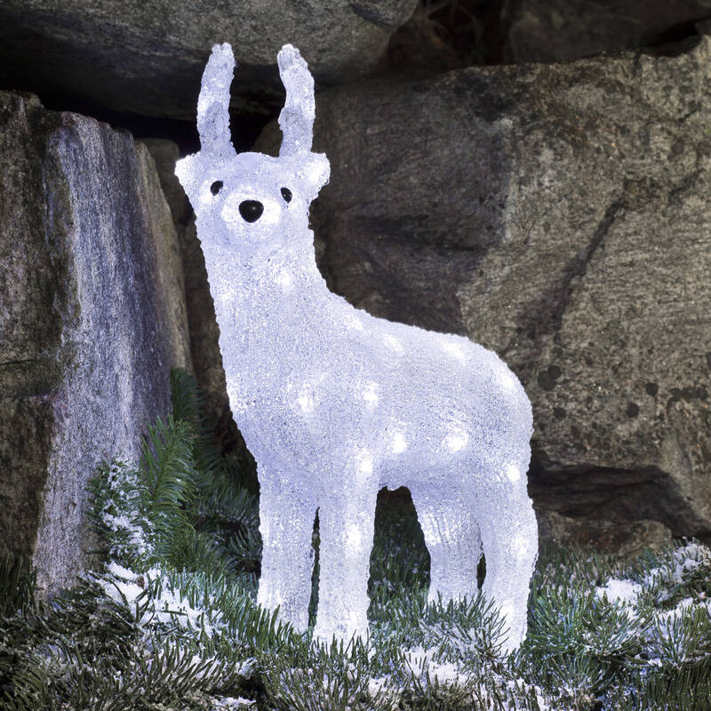 Image of Konstsmide Christmas 38cm LED Reindeer Feature Light