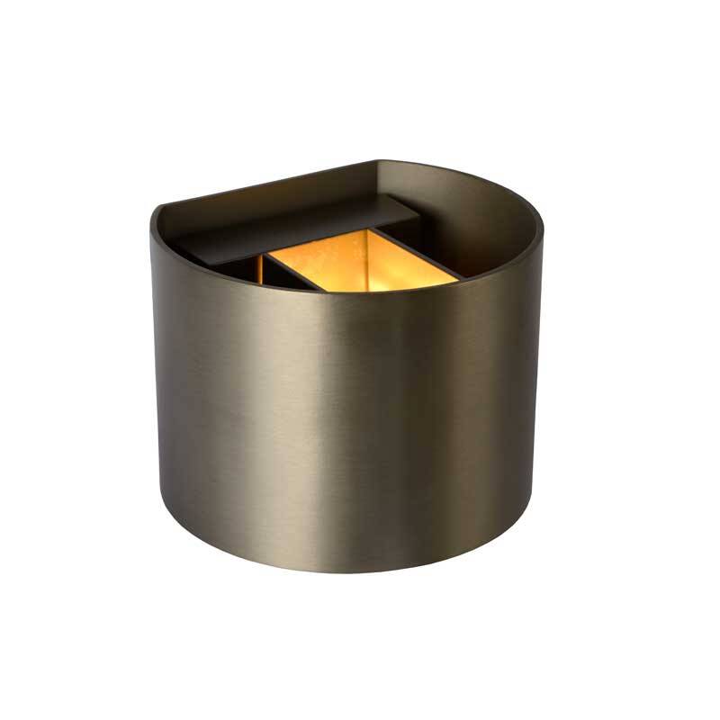 Image of Lucide Xio Round LED Up & Down Wall Light