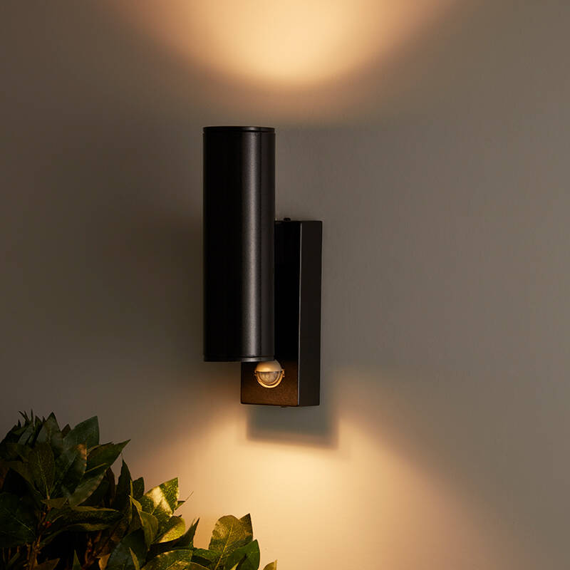 Image of Edit Pimlico Outdoor Up & Down Wall Light with PIR Sensor