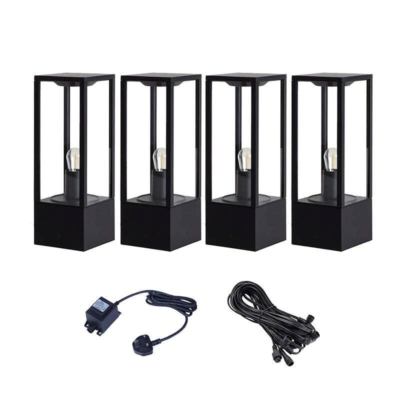 Image of EasyFit 12V Garden Lights - Aspen LED Pedestal Light Kit