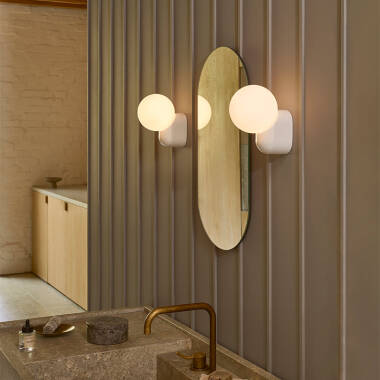 Image of Astro Lyra Ceramic Wall Light