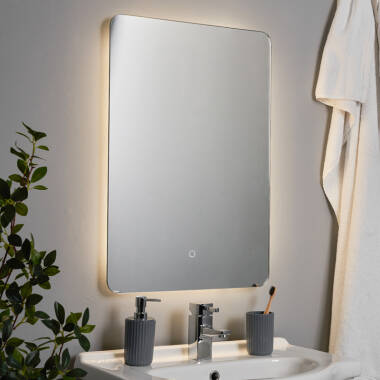 Image of Forum Mar LED Illuminated Bathroom Mirror Light