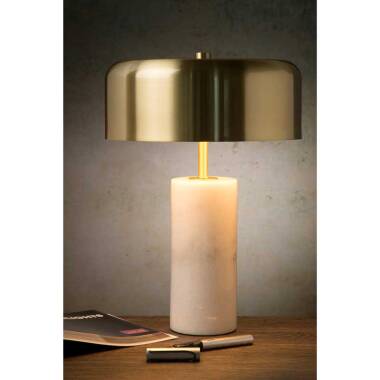 Image of Lucide Mirasol Marble Table Lamp
