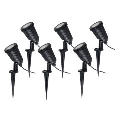 Image of EasyFit Remote 12V Garden Lights - Ash LED Spotlight Kit