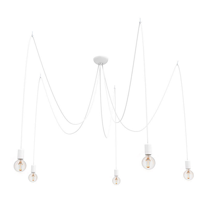 Image of Edit Spider 5 Arm Ceiling Pendant Light