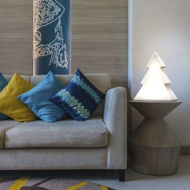 Image of Edit Christmas Tree LED Feature Light with Remote Control