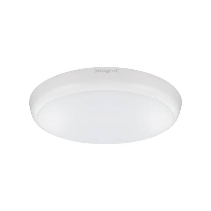 Image of Integral 12W Cool White LED Emergency Slimline Flush Light with Microwave Sensor