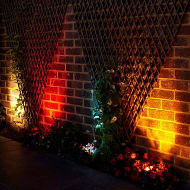 Image of EasyFit 12V Garden Lights Scene LED Spotlight Kit 8 Lights