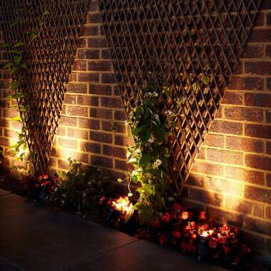 Image of EasyFit 12V Garden Lights Scene LED Spotlight Kit 8 Lights