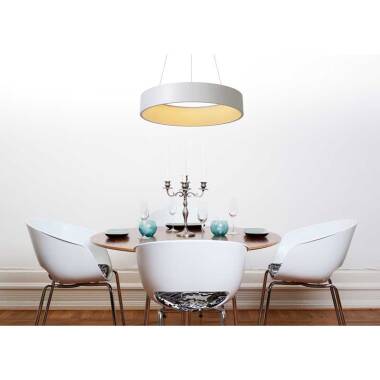 Image of Lucide Talowe Halo LED Ceiling Pendant Light