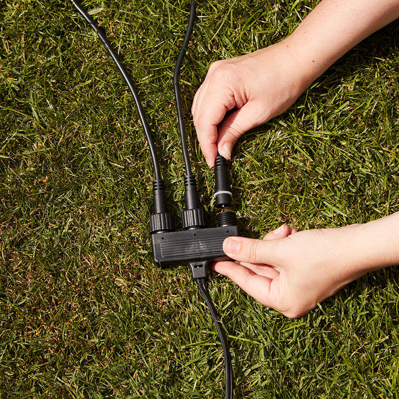 Image of EasyFit Core 12v Garden Lights - Three Way Connector