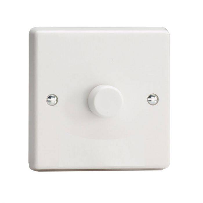 Image of LED Compatible Dimmer 1 x 120W - White
