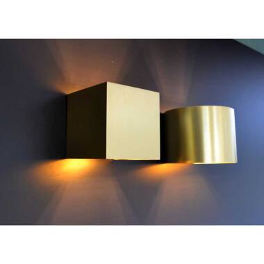 Image of Lucide Xio Round LED Up & Down Wall Light