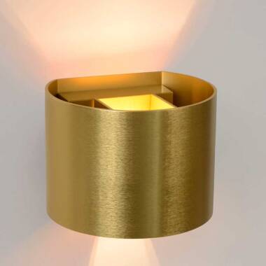Image of Lucide Xio Round LED Up & Down Wall Light