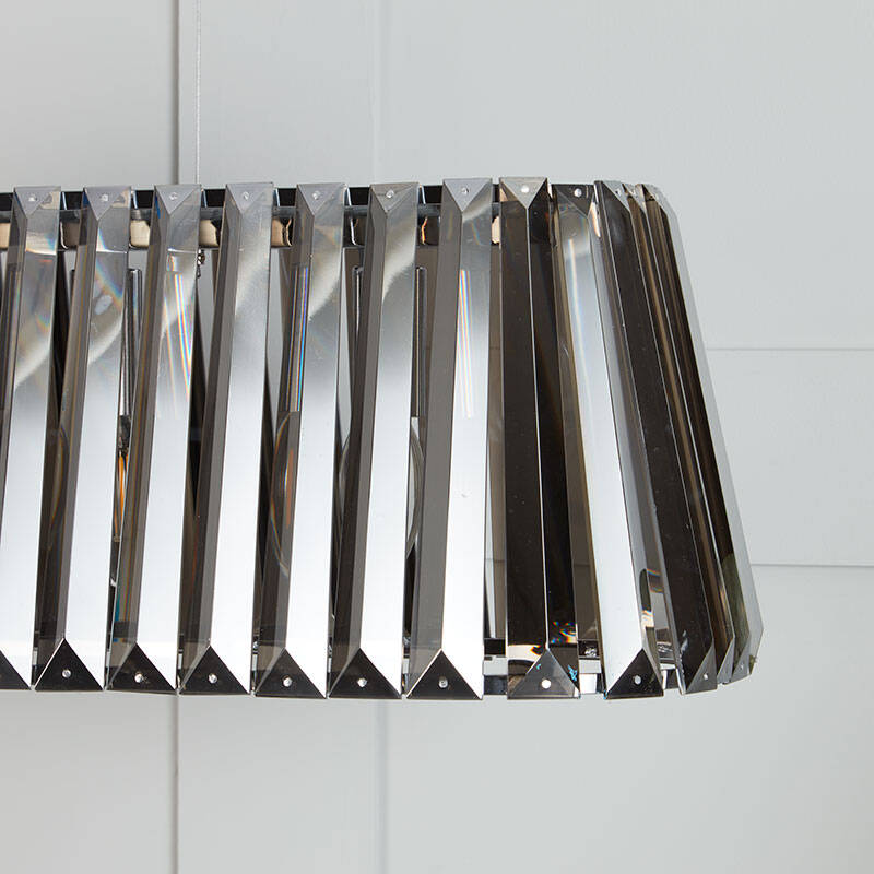 Image of Searchlight Sienna Glass Bar Ceiling Pendant Light