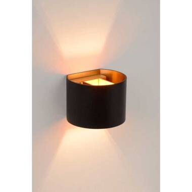 Image of Lucide Xio Round LED Up & Down Wall Light