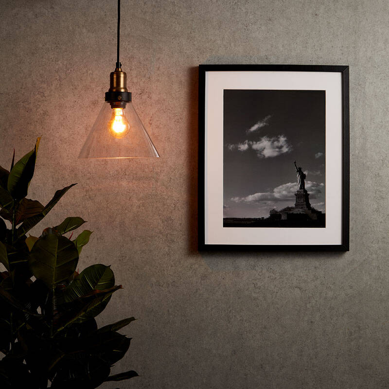 Image of Edit Factory Glass Ceiling Pendant Light