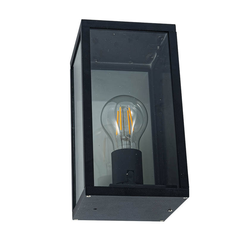 Image of Edit Dove Half Lantern Outdoor Wall Light