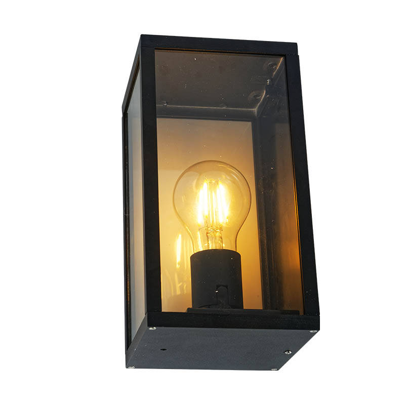 Image of Edit Dove Half Lantern Outdoor Wall Light