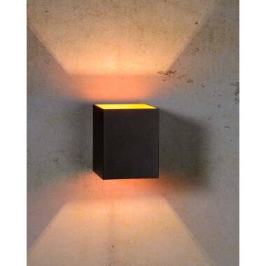 Image of Lucide Xera Square Up & Down Wall Light