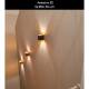 Image of Lucide Xera Square Up & Down Wall Light