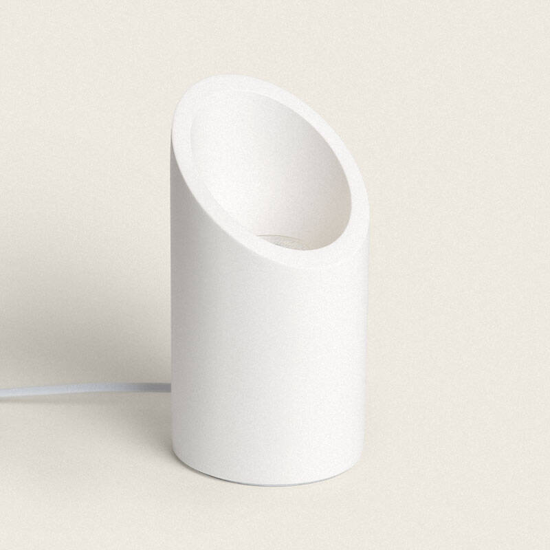 Image of Edit Rise Plaster Uplighter Floor Lamp