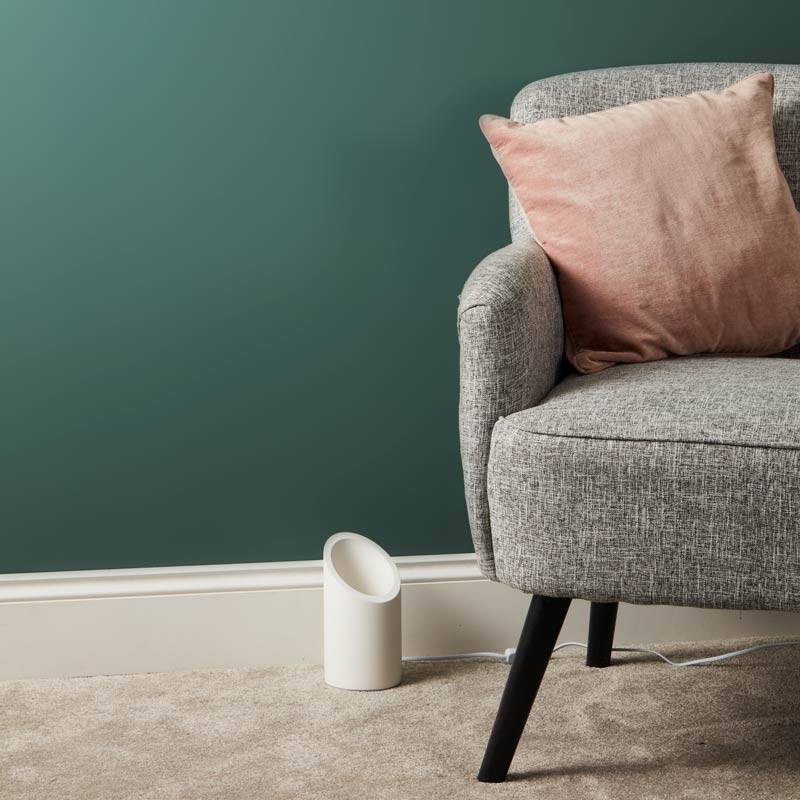 Image of Edit Rise Plaster Uplighter Floor Lamp