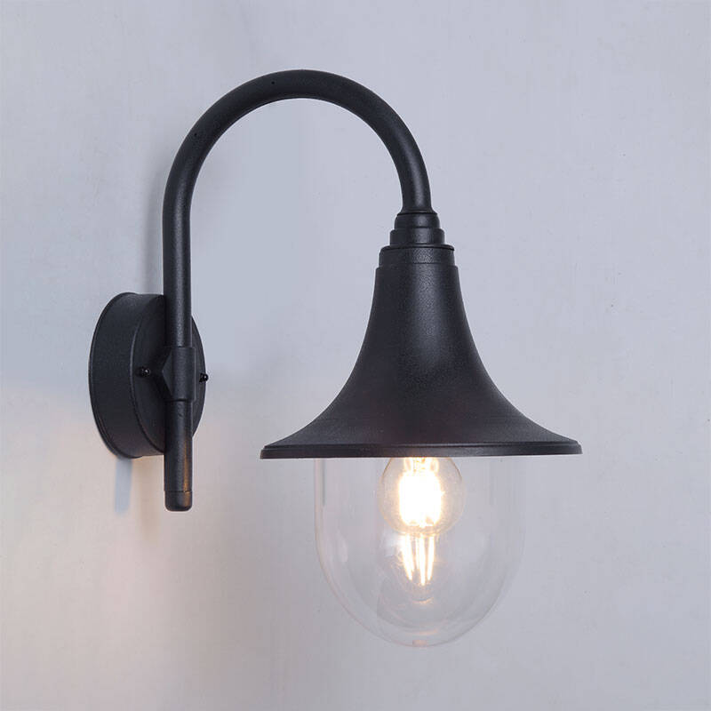 Image of Edit Crook Outdoor Lantern Wall Light