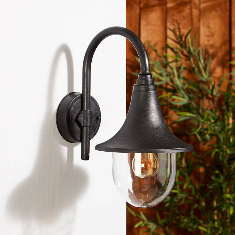Image of Edit Crook Outdoor Lantern Wall Light