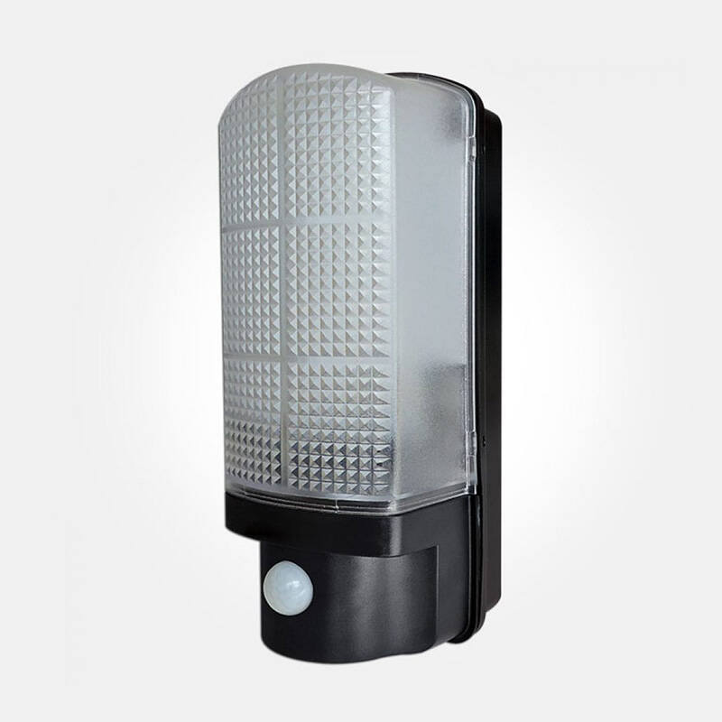 Image of Eterna 7W Cool White LED Bulkhead with PIR Sensor