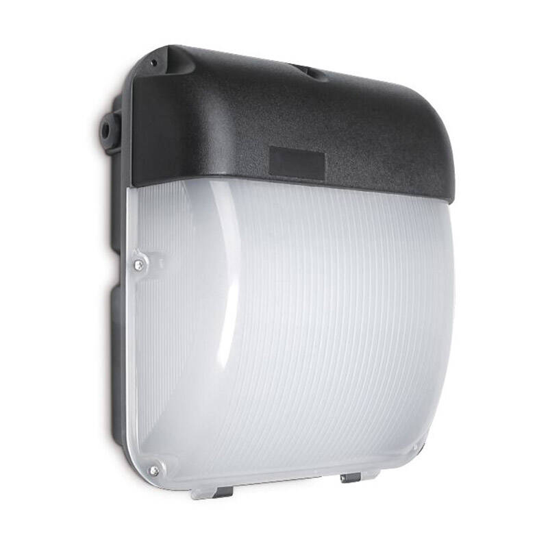 Image of 50W Cool White LED Outdoor Wall Pack Light with Dusk To Dawn Sensor