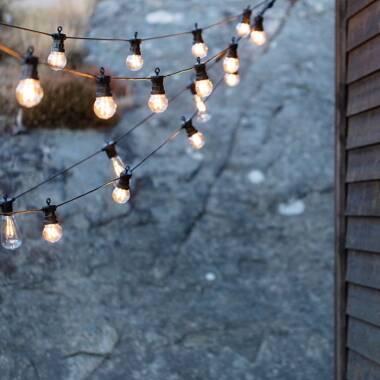 Image of Garden 24V 5.5M Heavy Duty LED Golf Ball Festoon Lights