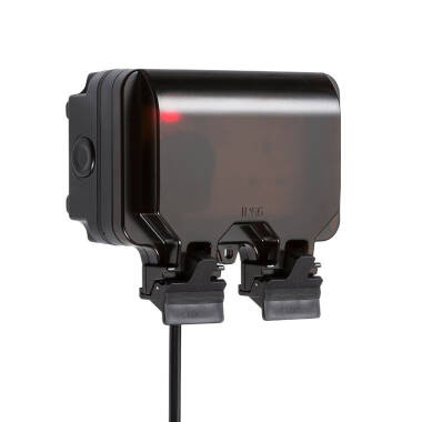 Image of 13A 2 Gang Double Pole Switch Outdoor Power Socket