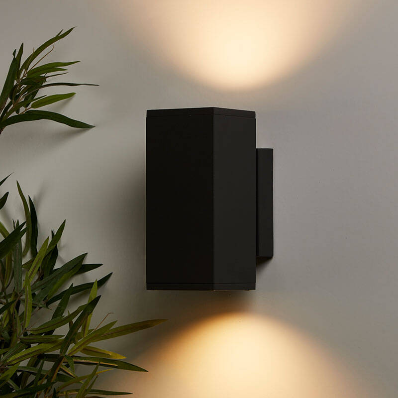Image of Edit Box Up & Down Outdoor Wall Light