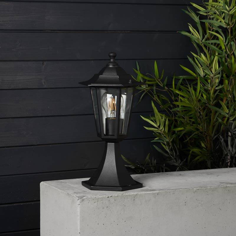 Image of Edit Crown Outdoor Pedestal Light