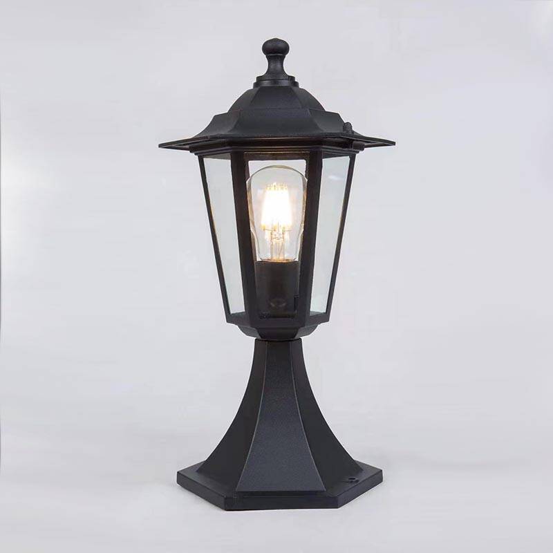 Image of Edit Crown Outdoor Pedestal Light