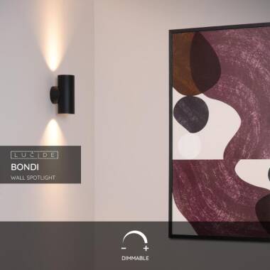 Image of Lucide Bondi Up & Down Wall Light