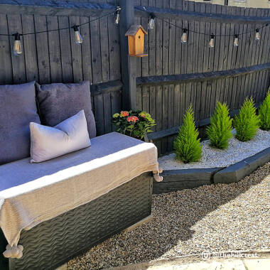 Image of Easyfit 12V Garden Lights - Squirrel Cage LED Festoon Lights