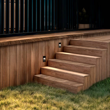 Image of Edit Goethe LED Recessed Outdoor Wall Light IP65