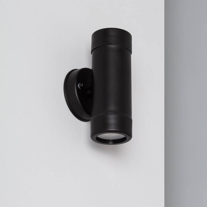 Image of Edit Satin Outdoor Up and Down Wall light