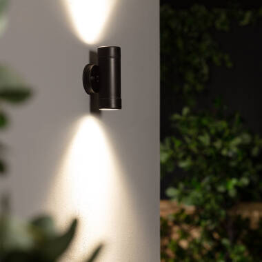 Image of Edit Satin Outdoor Up and Down Wall light