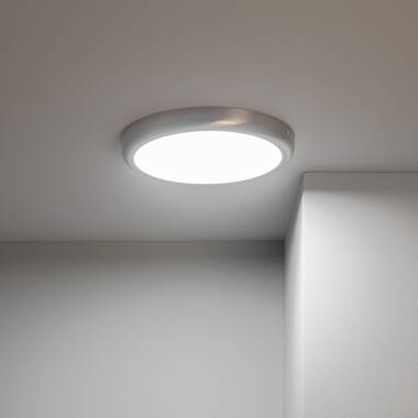 Image of 24W Round LED Flush Ceiling Light D300 mm
