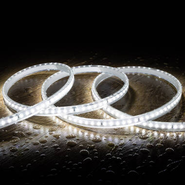 Image of 50M IP65 220V Dimmable Cool Daylight 6000K SMD LED Strip Kit