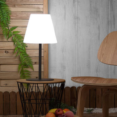 Image of Edit Larso Solar LED USB Rechargeable Outdoor Table Lamp