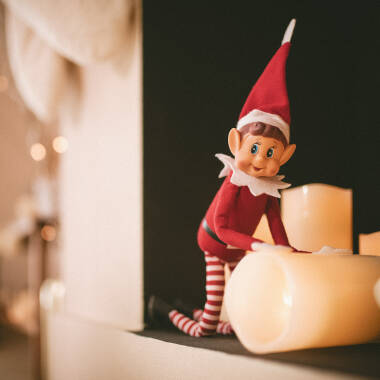 Image of Edit Pack of 3 LED Natural Wax Candle with Remote Control